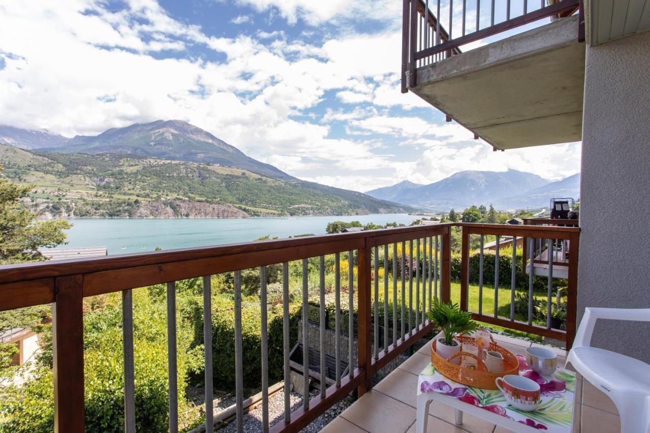 Les Aiguilles De Chabriere - Appt Vue Montagne Appartement Savines-le-Lac Buitenkant foto
