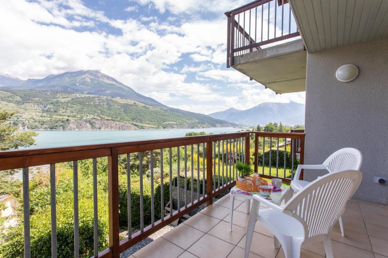 Les Aiguilles De Chabriere - Appt Vue Montagne Appartement Savines-le-Lac Buitenkant foto